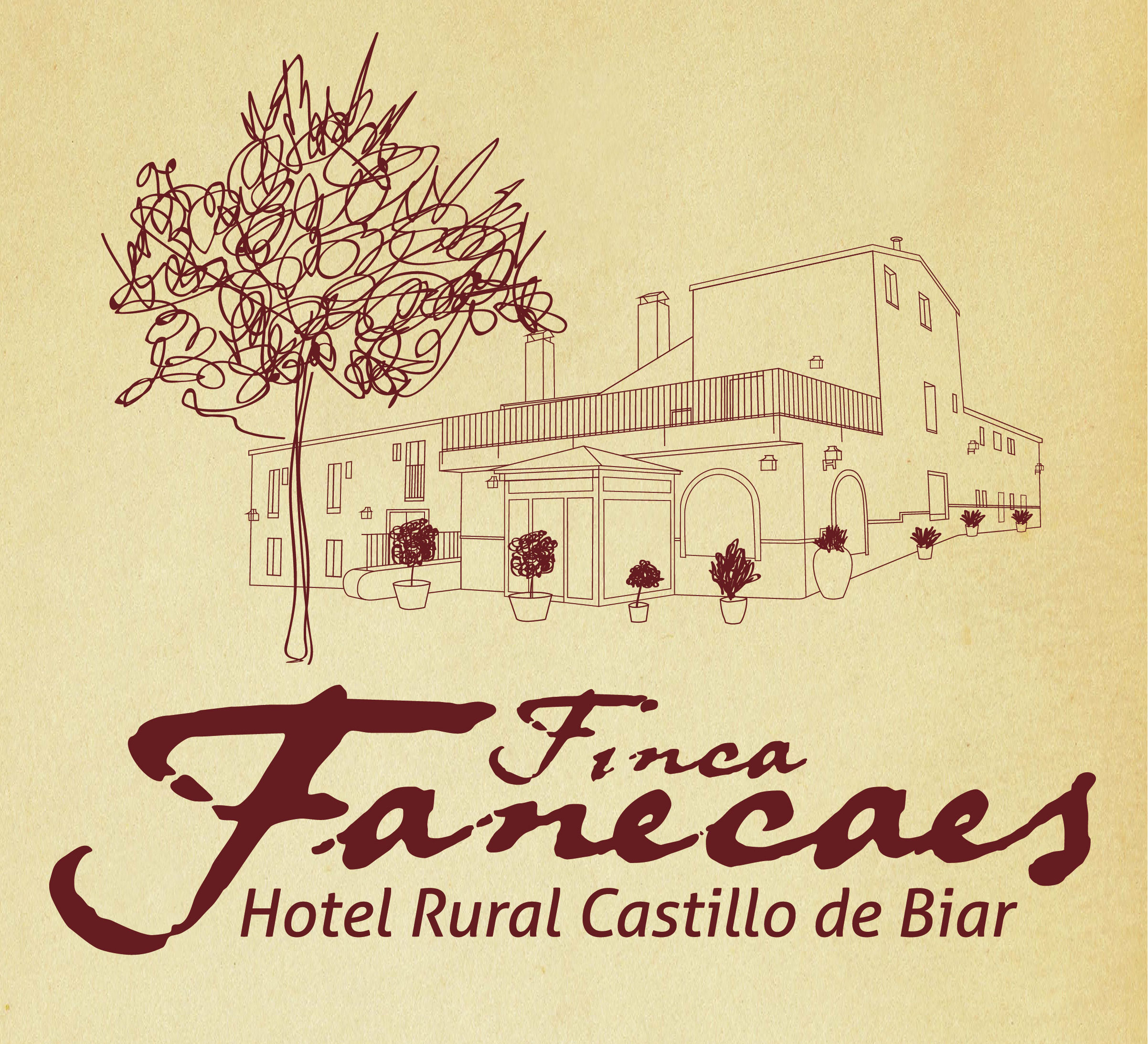 Logotipo de Finca Fanecaes- Hotel Rural Castillo De Biar