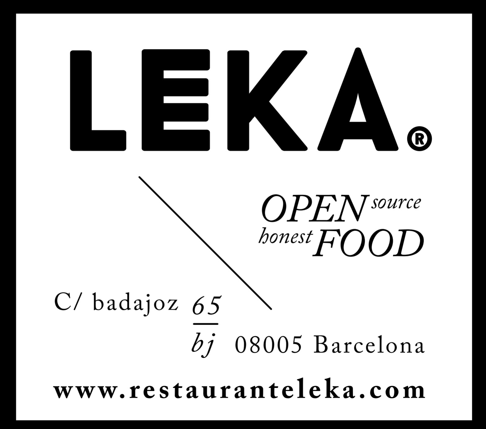 Logotipo de Restaurante Leka