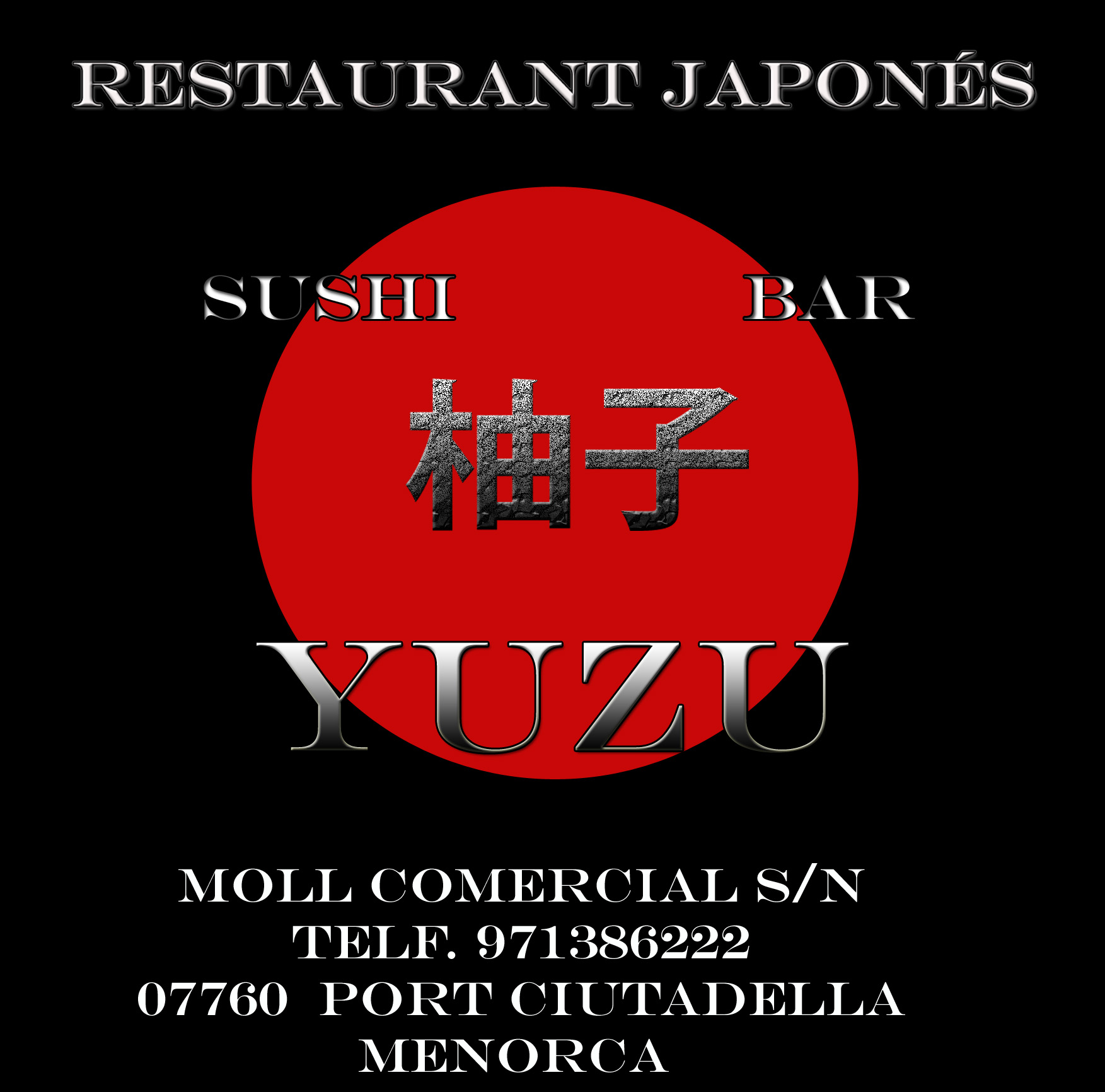 Logotipo de Restaurante Japonés Yuzu