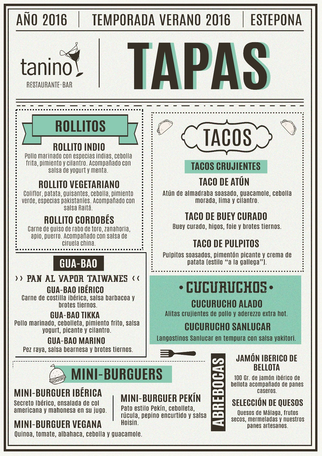 Logotipo de Restaurante Tanino