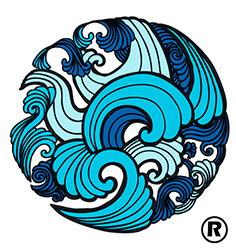 Logotipo de Ona Beach. Begur-pals (girona)