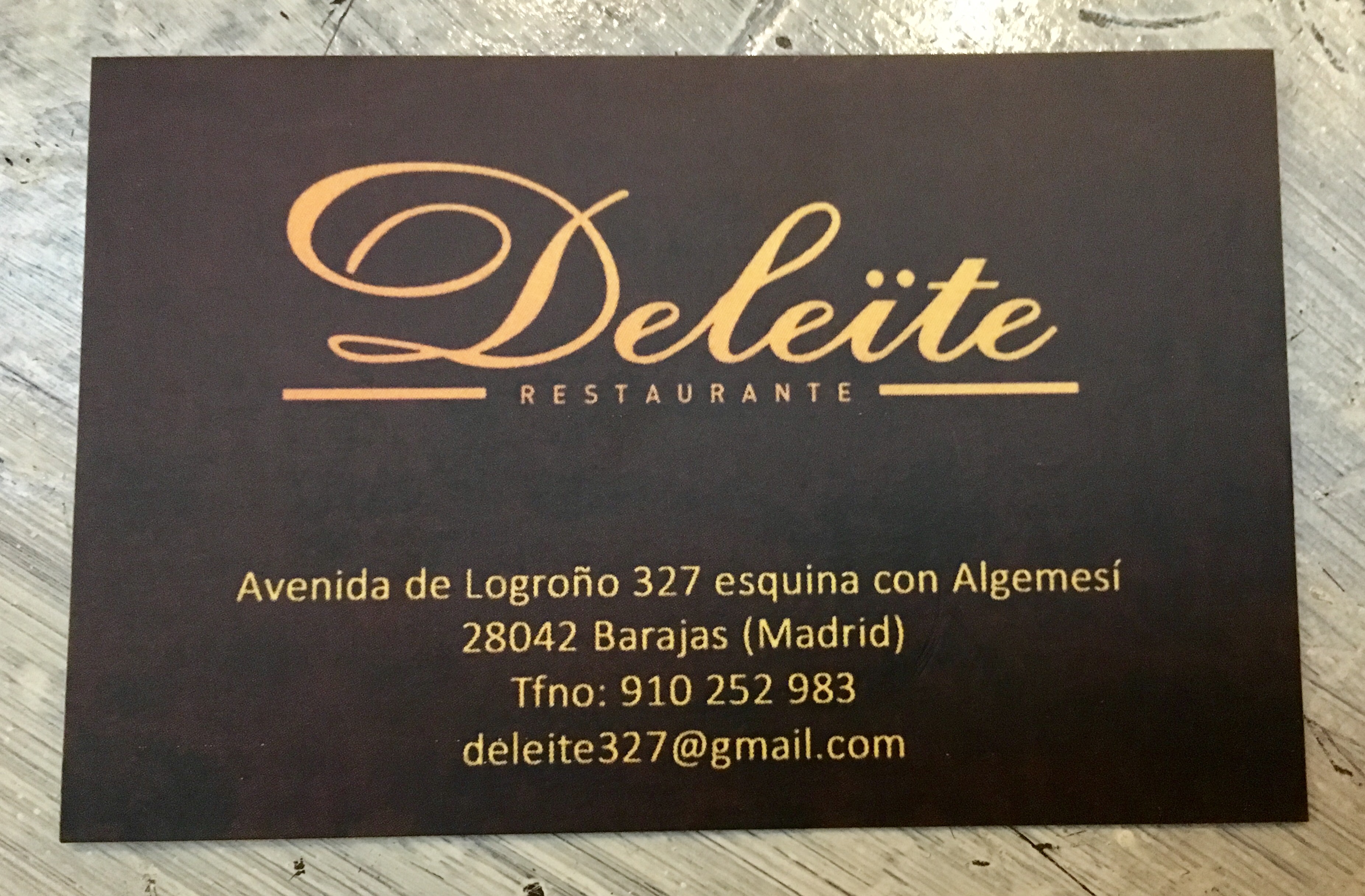 Logotipo de Deleïte Restaurante 