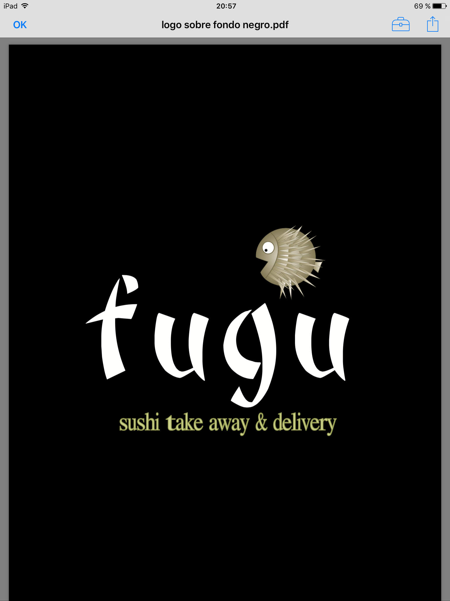 Logotipo de Fugu
