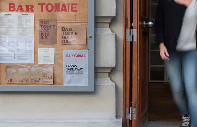 Logotipo de Bar Tomate