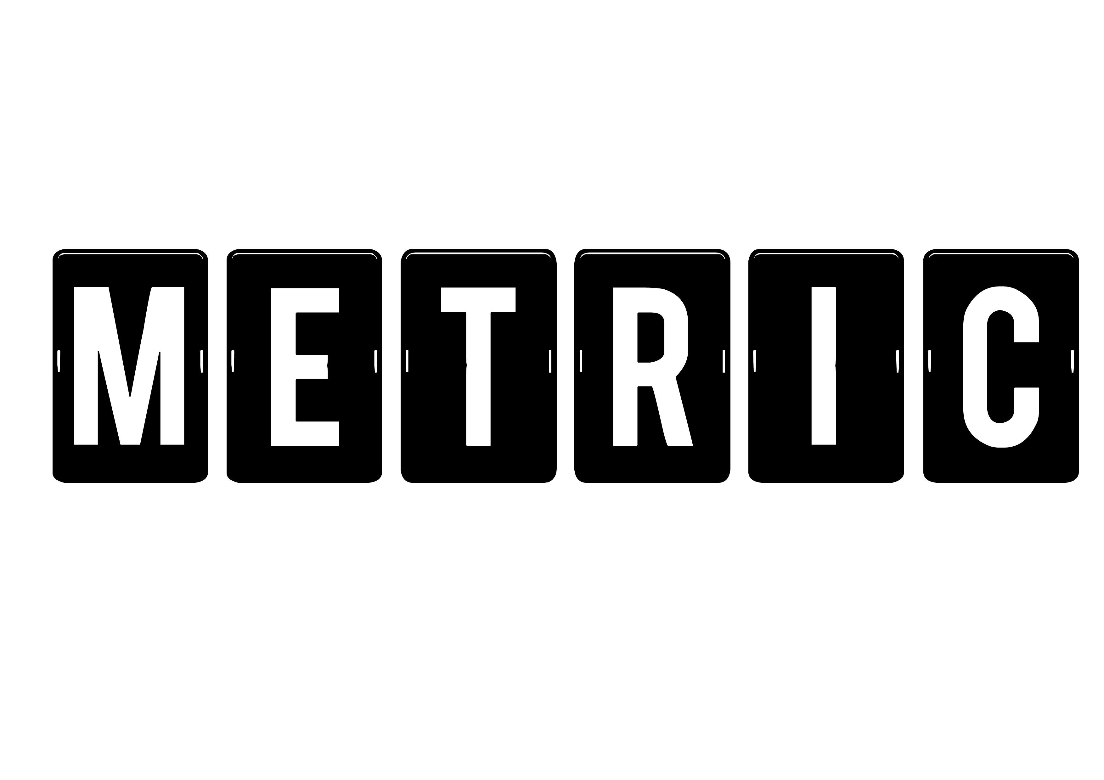 Logotipo de Metric Market