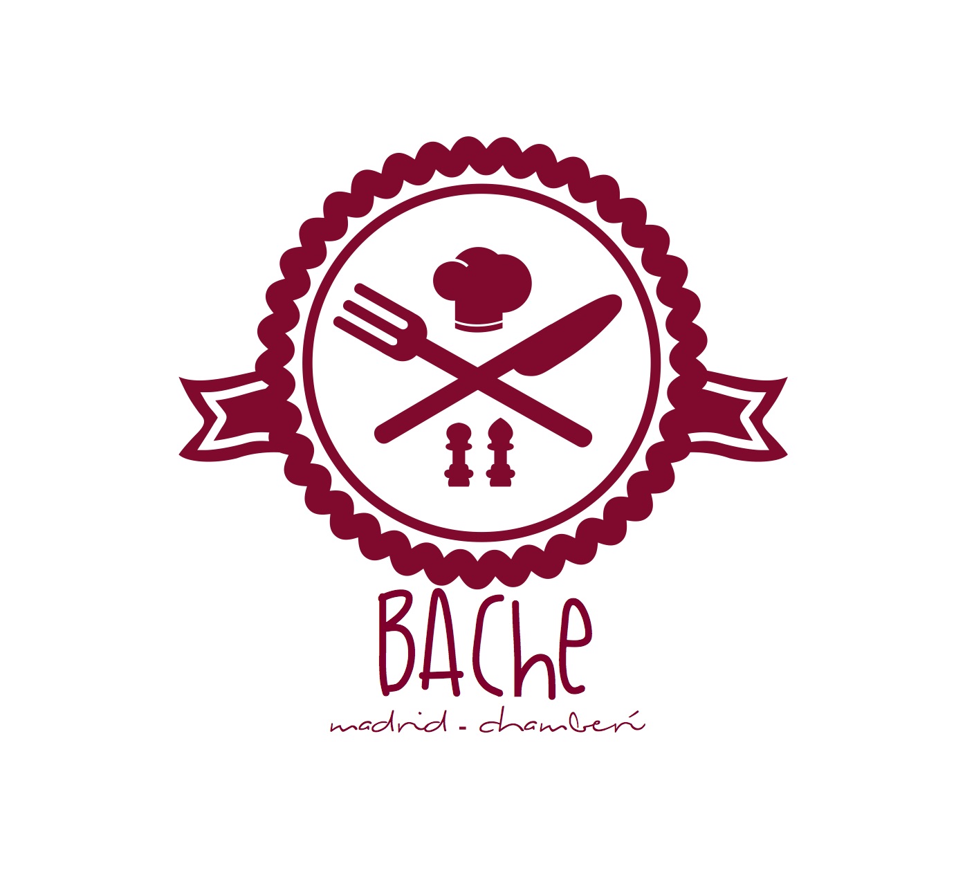 Logotipo de Bache