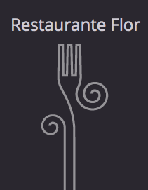 Logotipo de Resataurante Flor