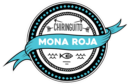 Logotipo de Mona Roja