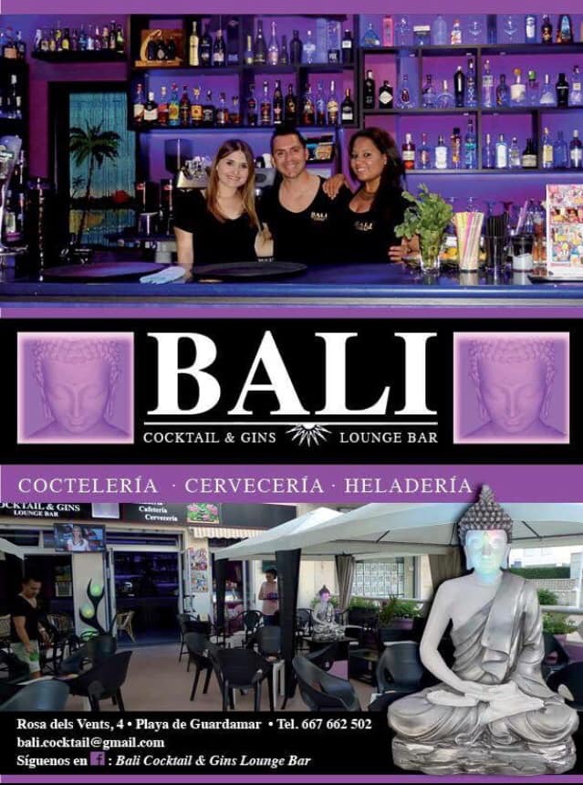Logotipo de Bali Cocktail & Gins 