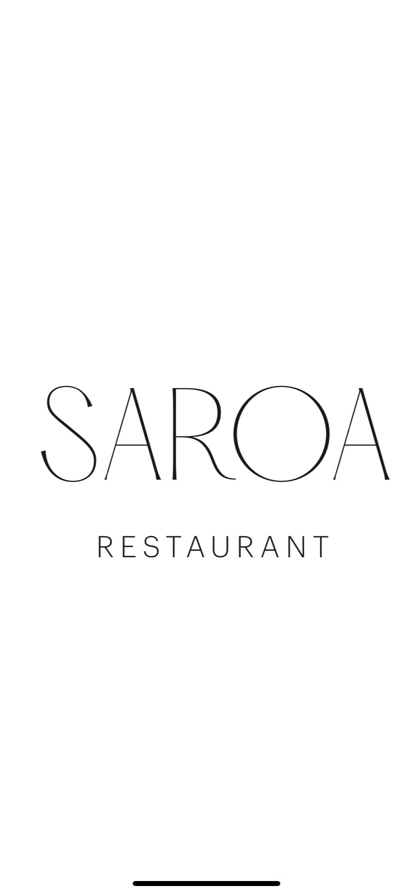 Logotipo de Saroa Restaurant