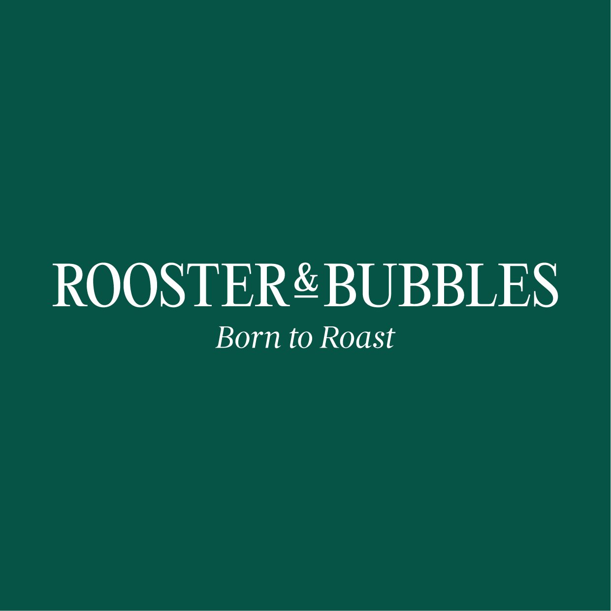 Logotipo de Rooster & Bubbles