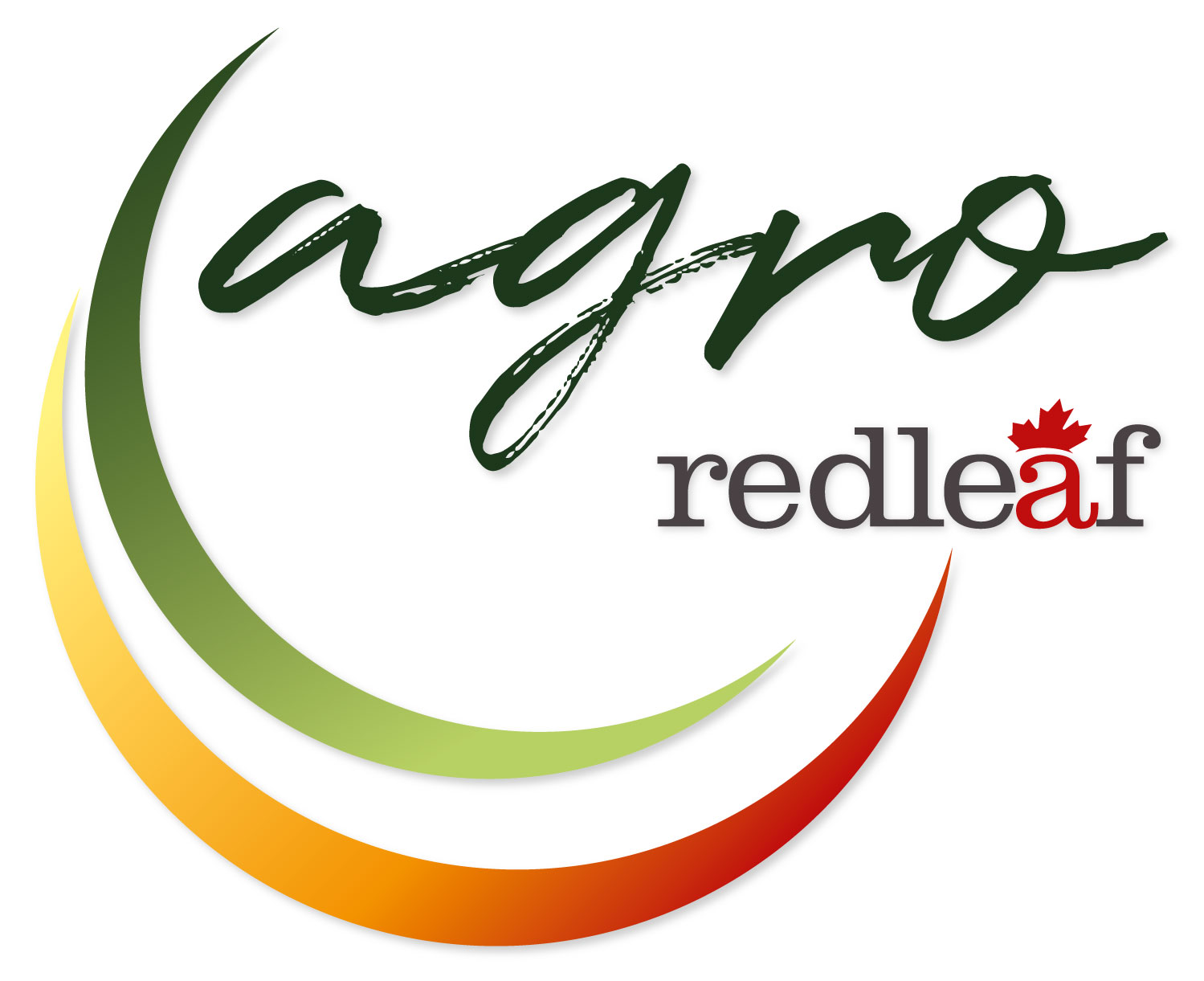 Logotipo de Agro Red Leaf